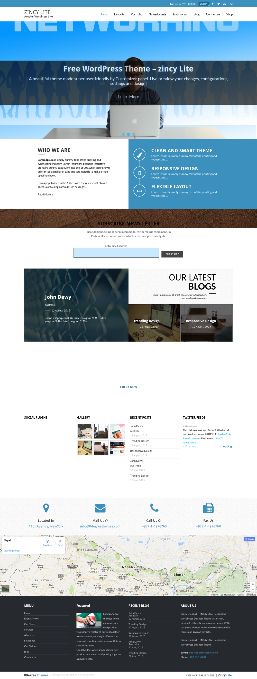 Zincy Lite - live preview