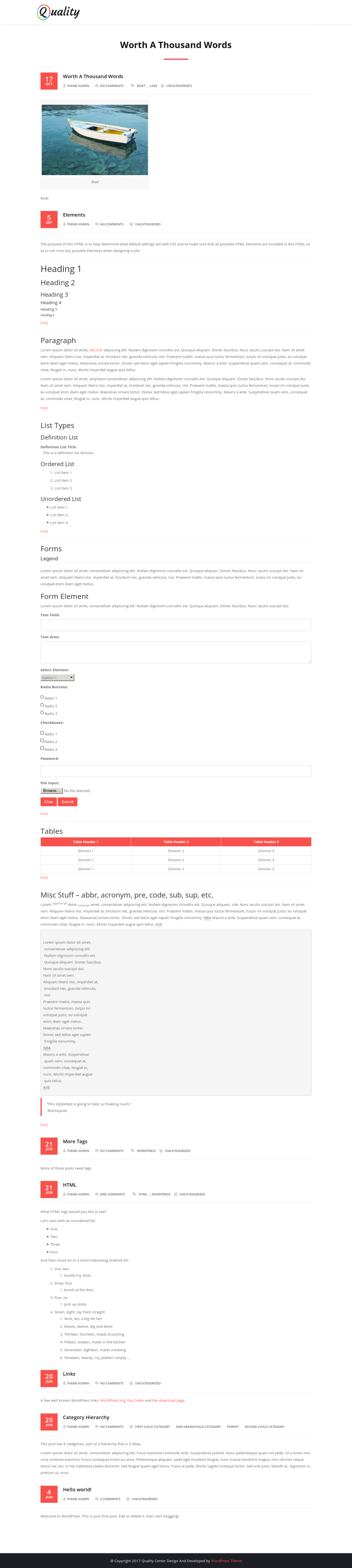 Quality blue (CT of Quality) - live preview