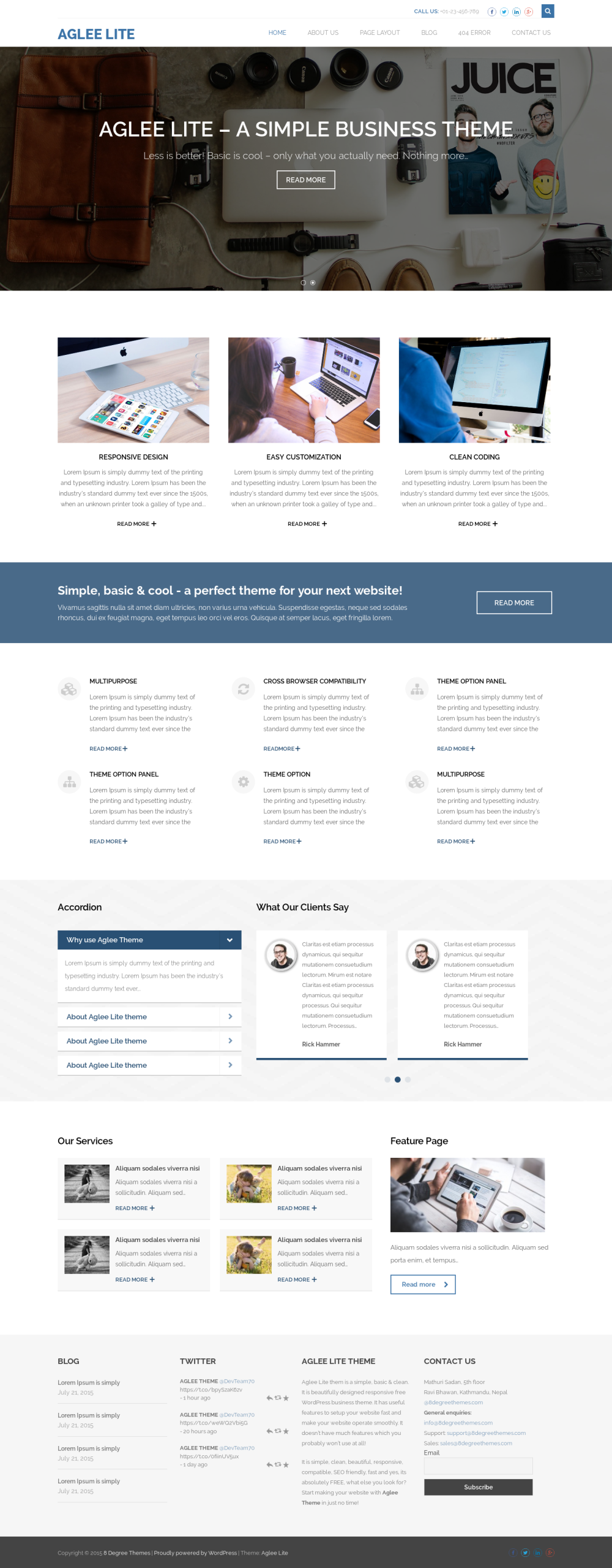 Aglee Lite - live preview