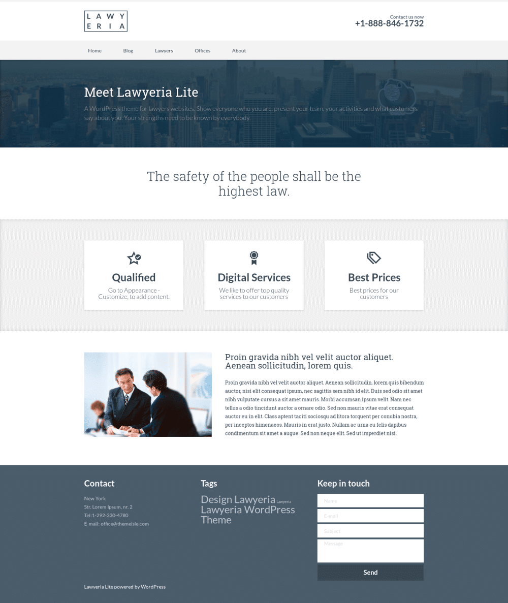 Lawyeria Lite - live preview