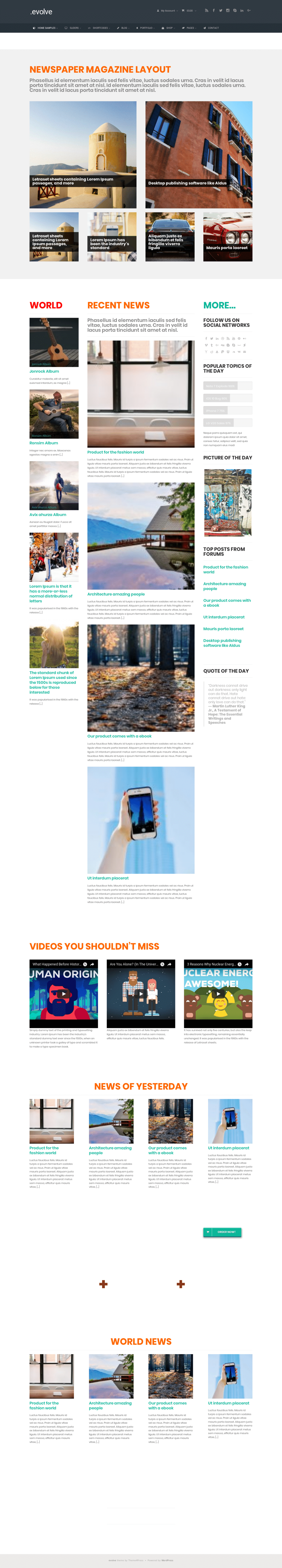 Evolve - live preview