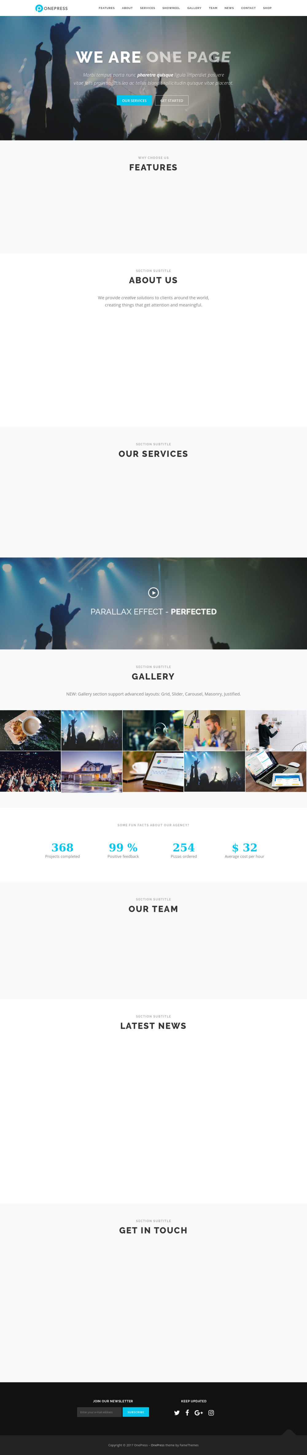 OnePress - live preview