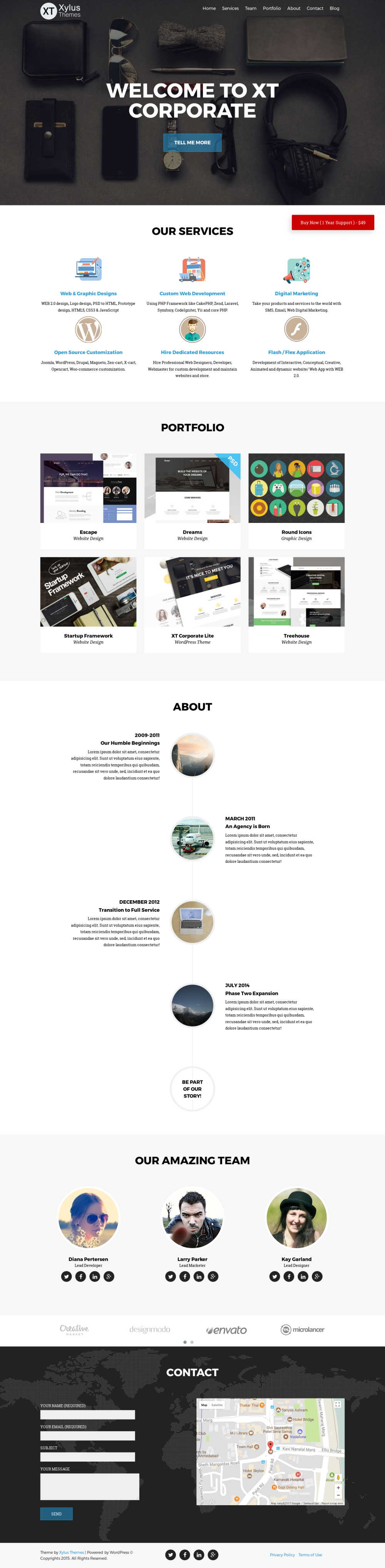 XT Corporate lite - live preview