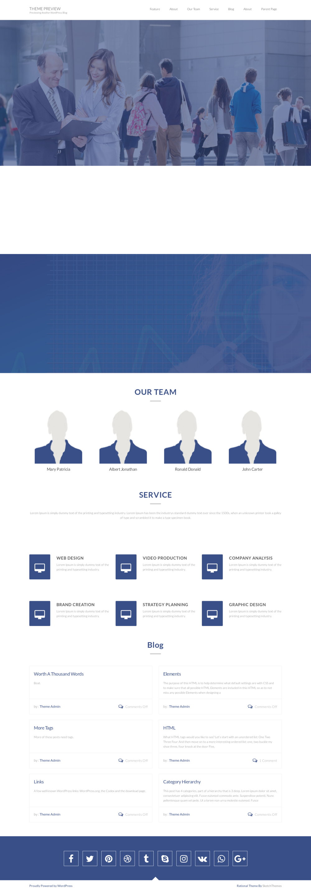 Rational Theme - live preview