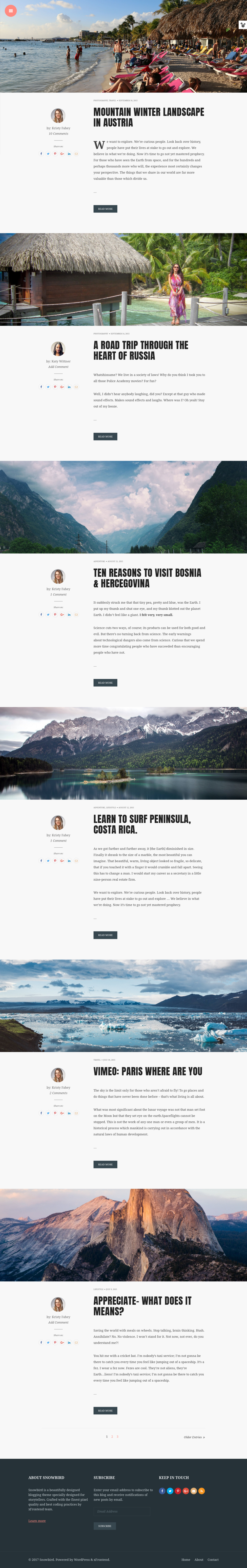 Snowbird - live preview