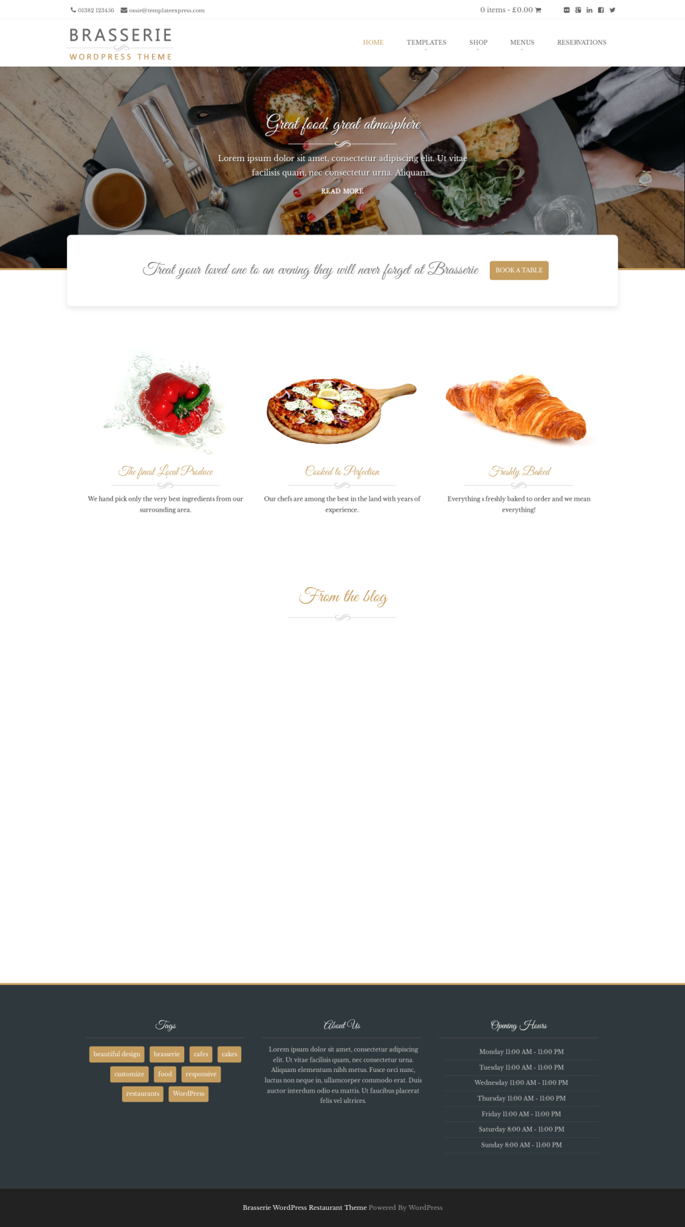 Brasserie - live preview