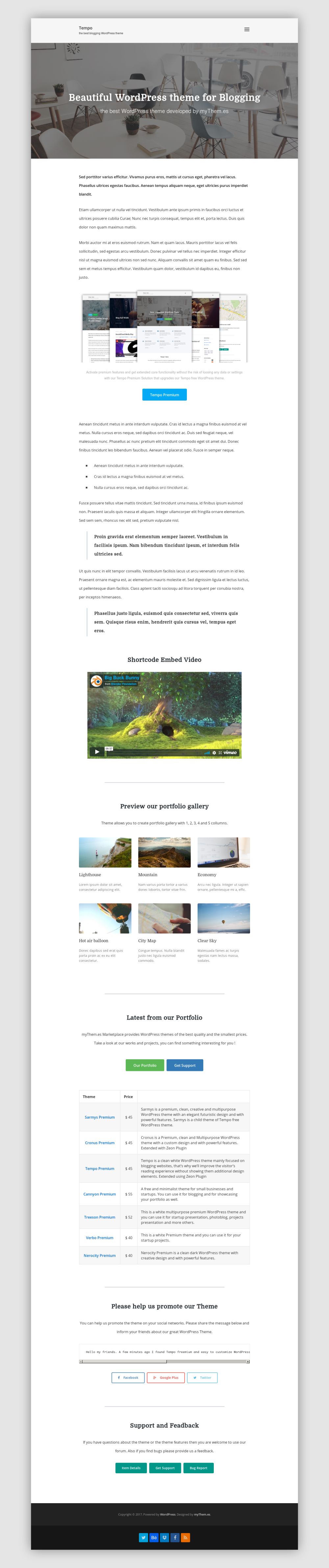 Tempo - live preview