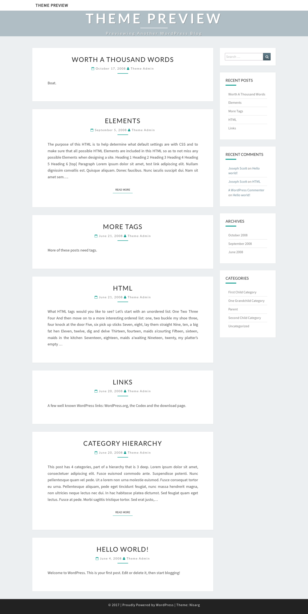 Nisarg - live preview