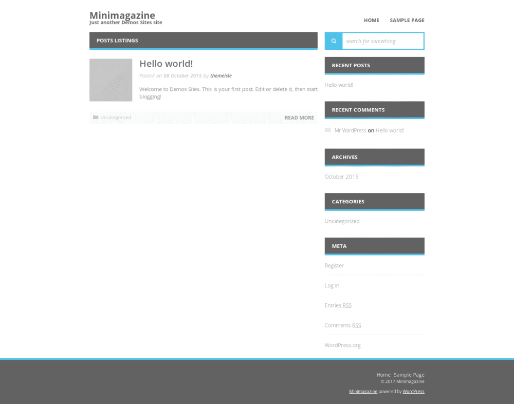 MiniMagazine - live preview