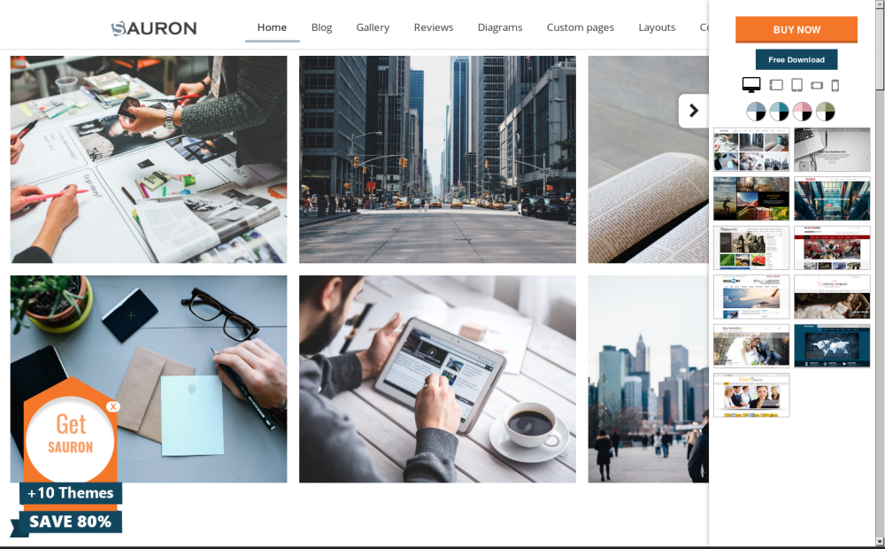 Sauron - live preview