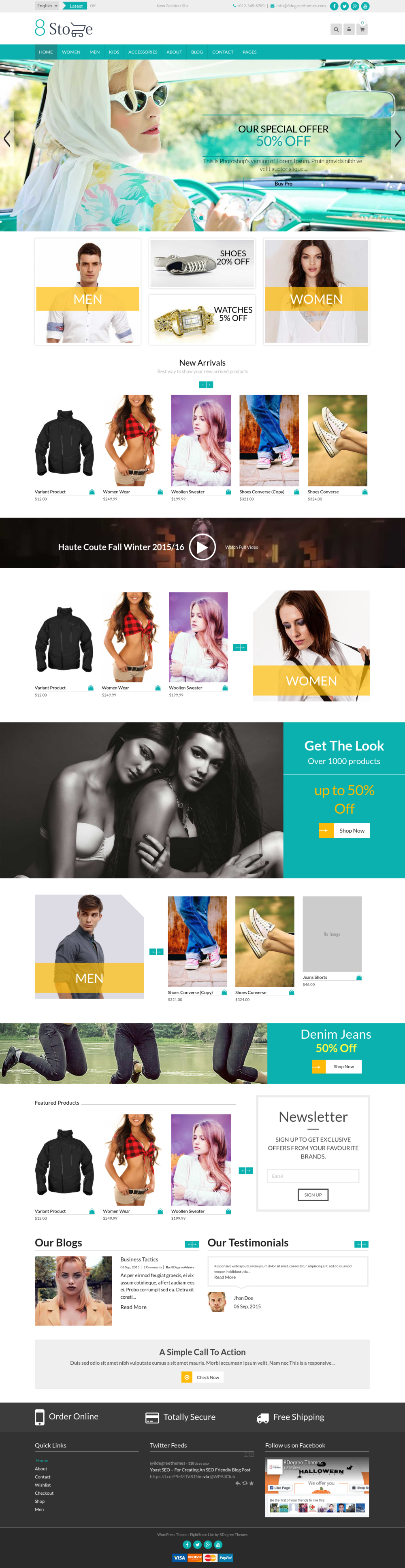 EightStore Lite - live preview