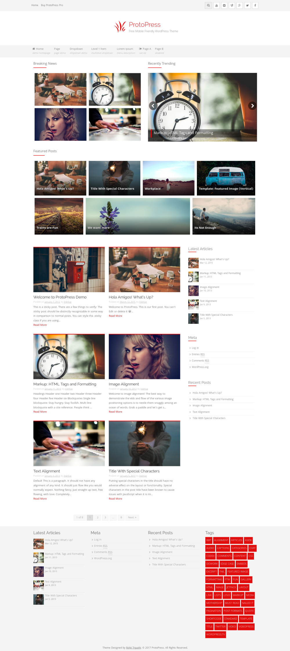 ProtoPress - live preview