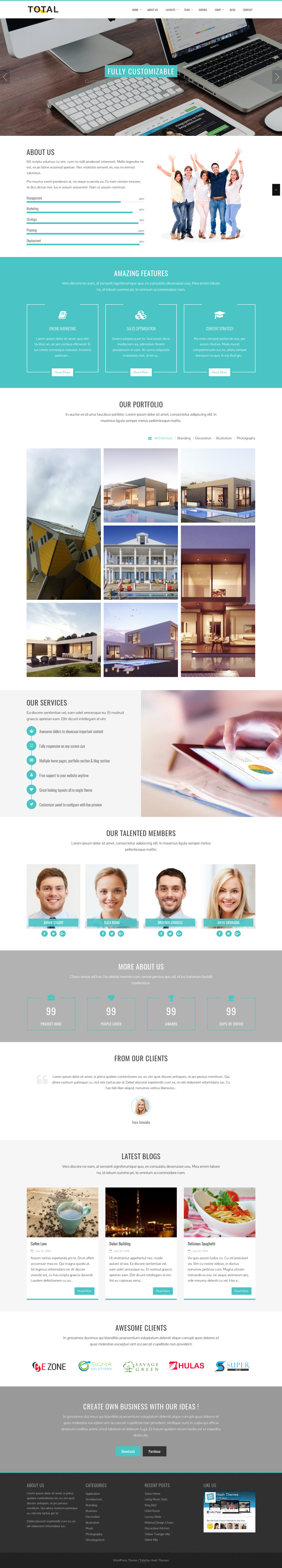 Total - live preview