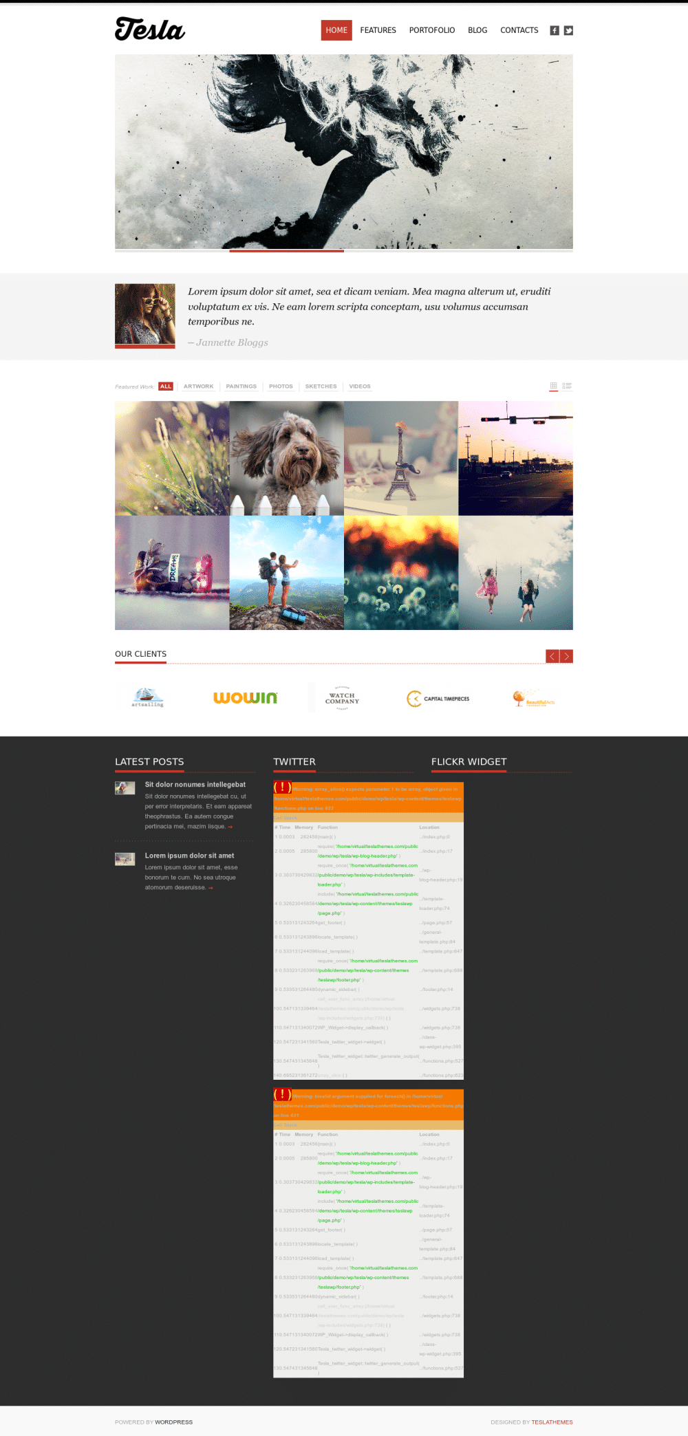 Tesla - live preview