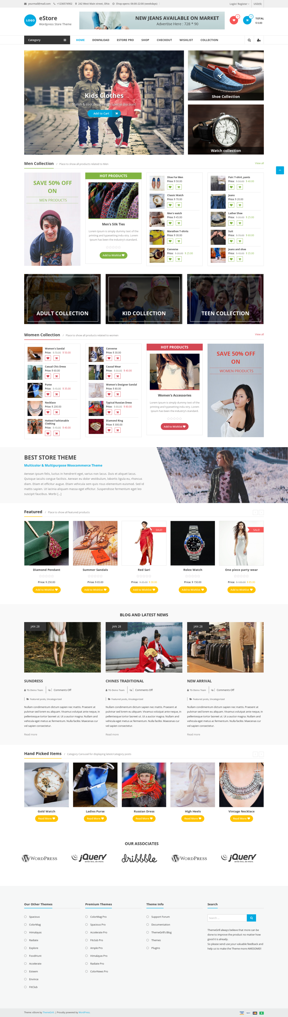 eStore - live preview