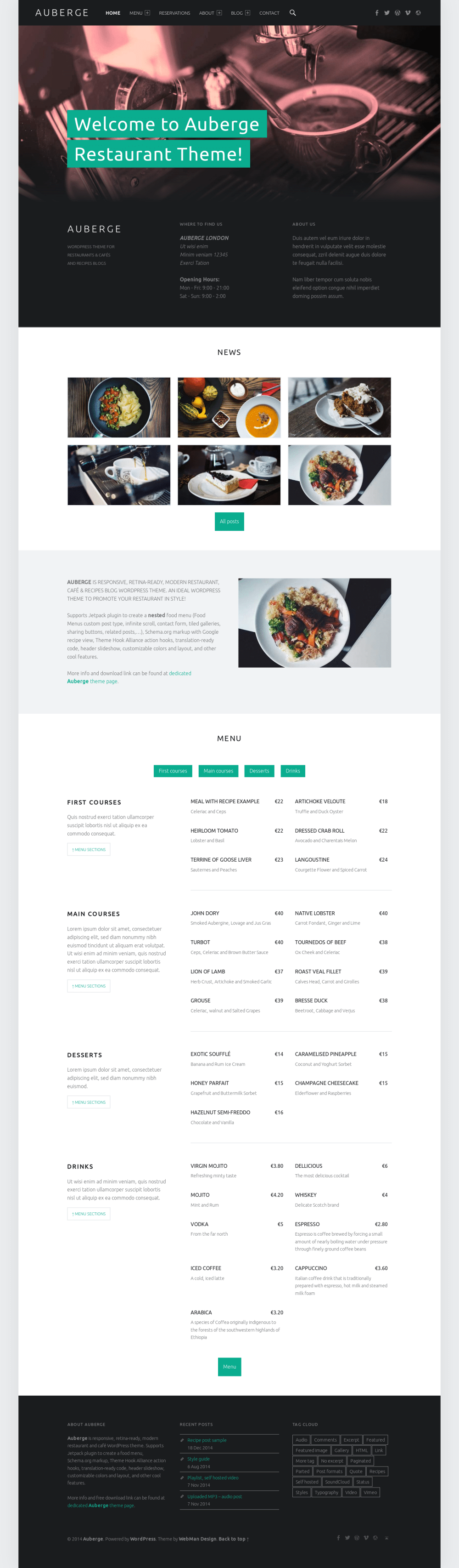 Auberge - live preview