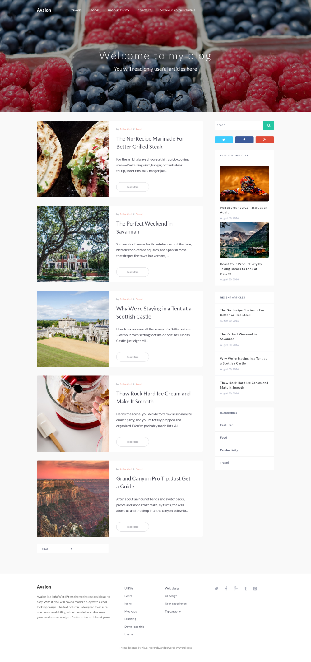 Avalon - live preview