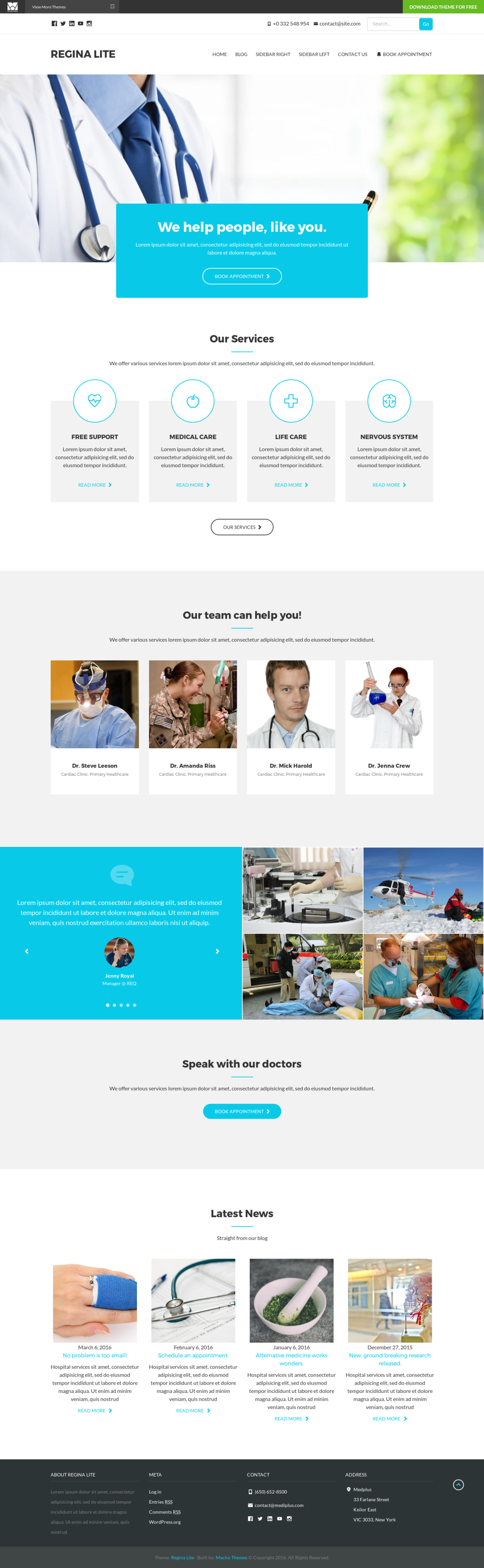 Regina Lite - live preview