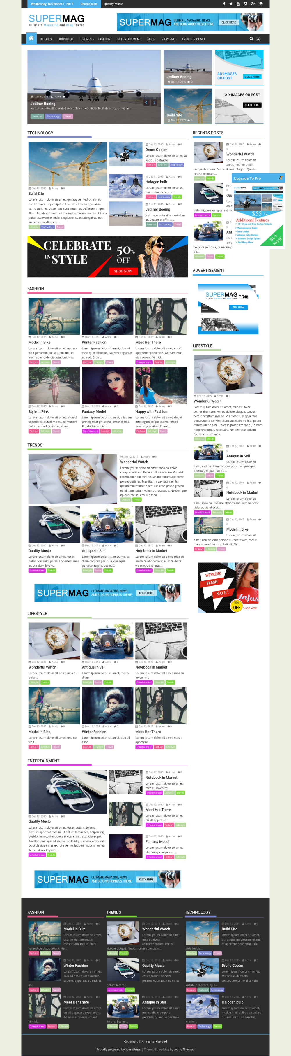 SuperMag - live preview