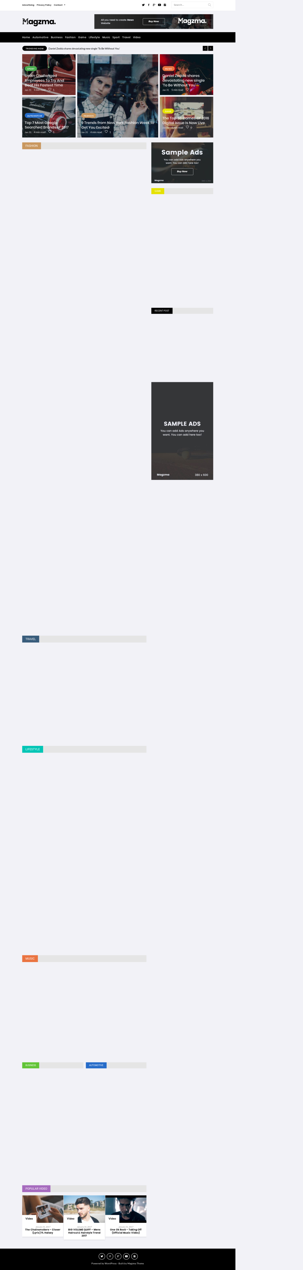 Magzma - live preview