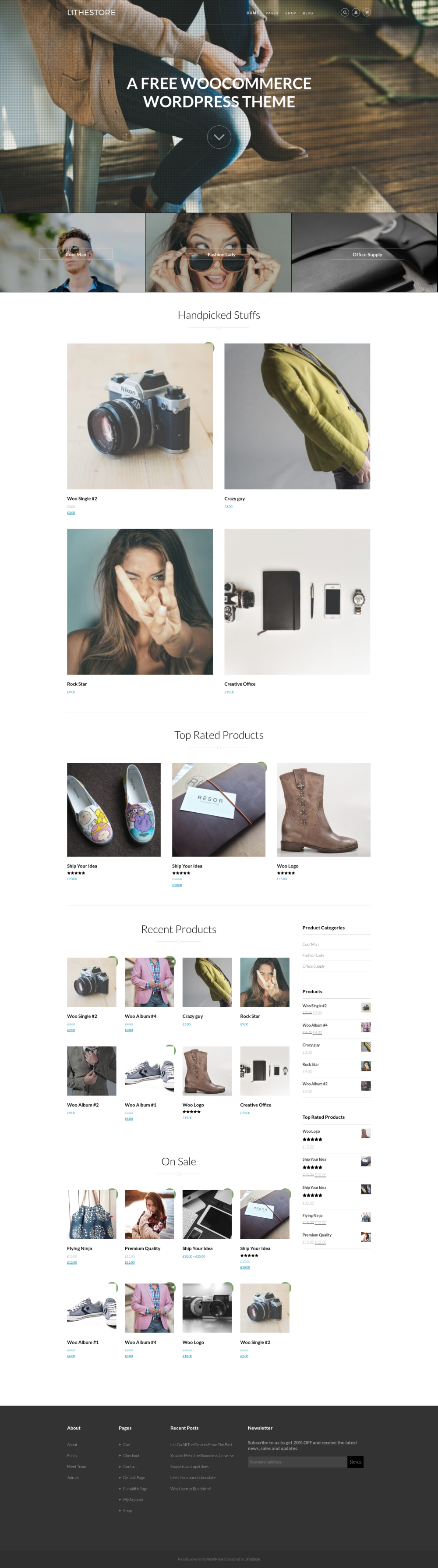 LitheStore - live preview