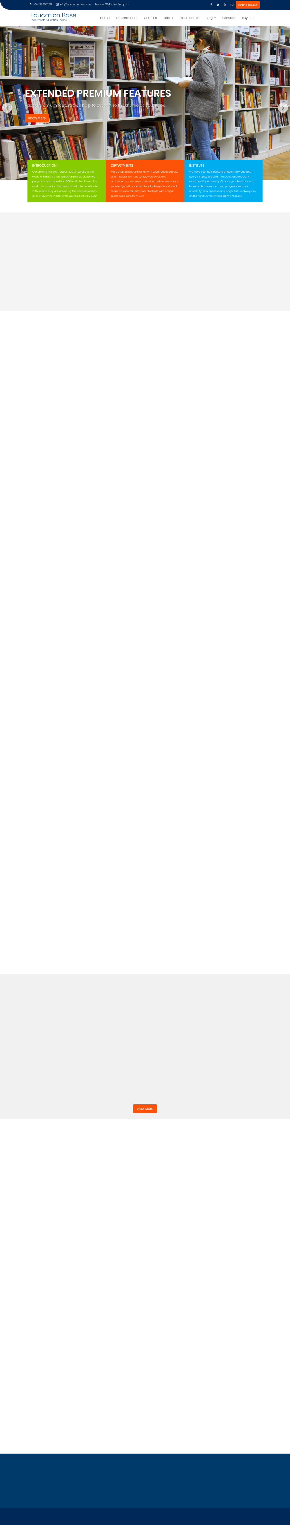 Education Base - live preview