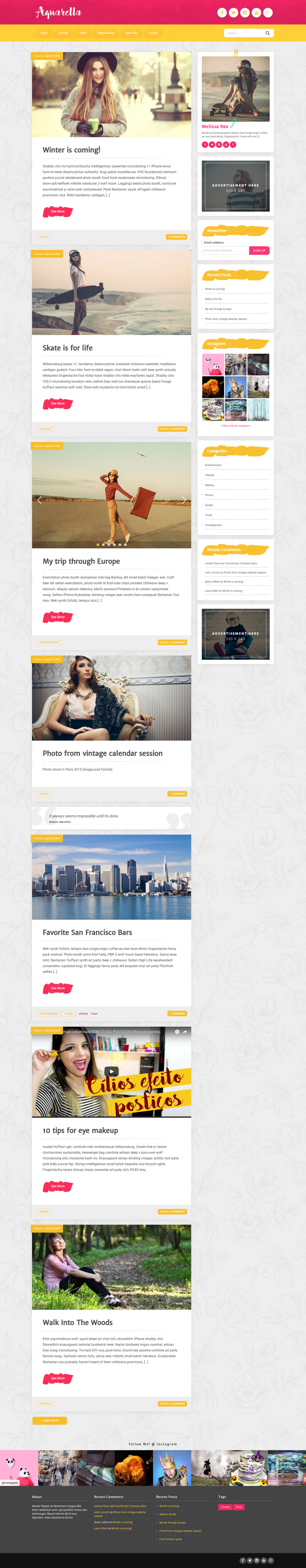 Aquarella Lite - live preview