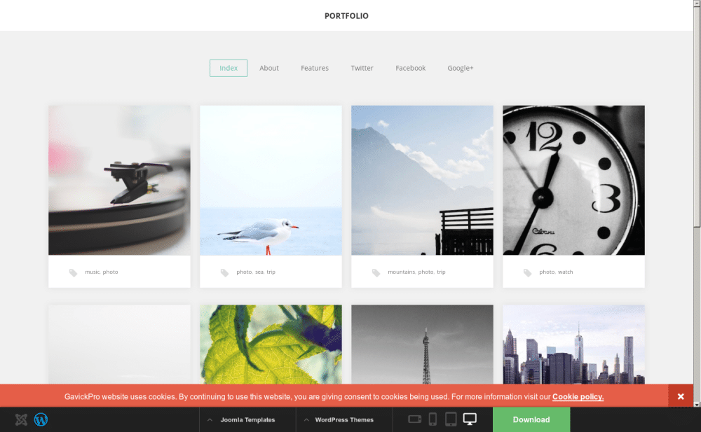 GK Portfolio - live preview