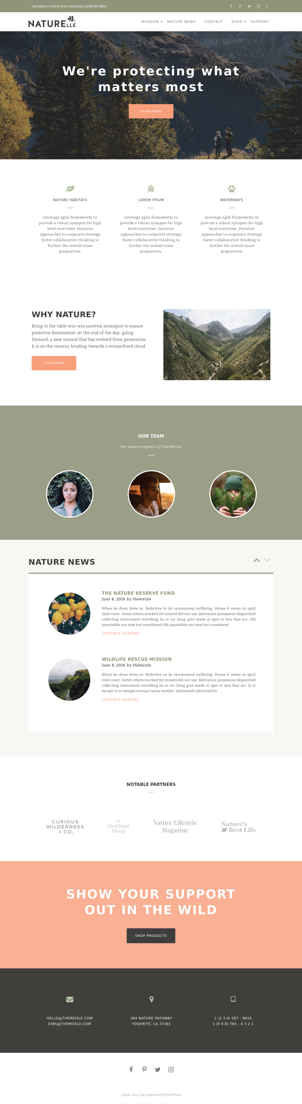 Naturelle - live preview