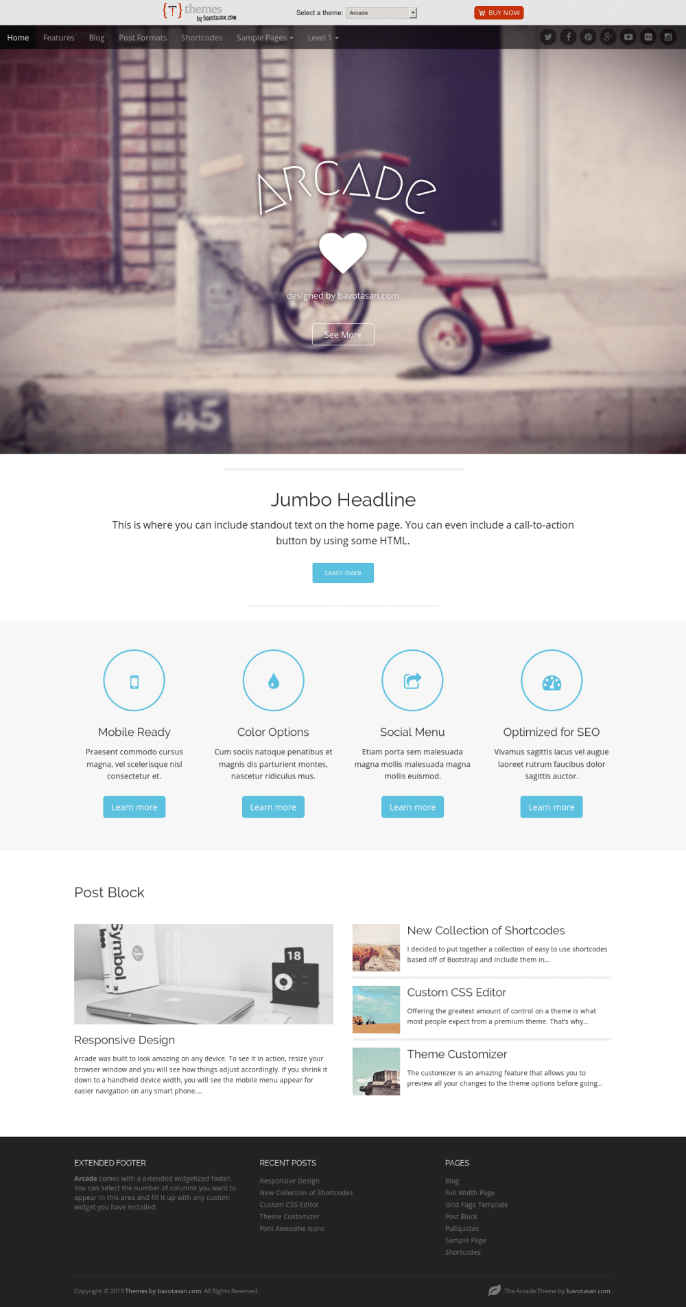 Arcade - live preview