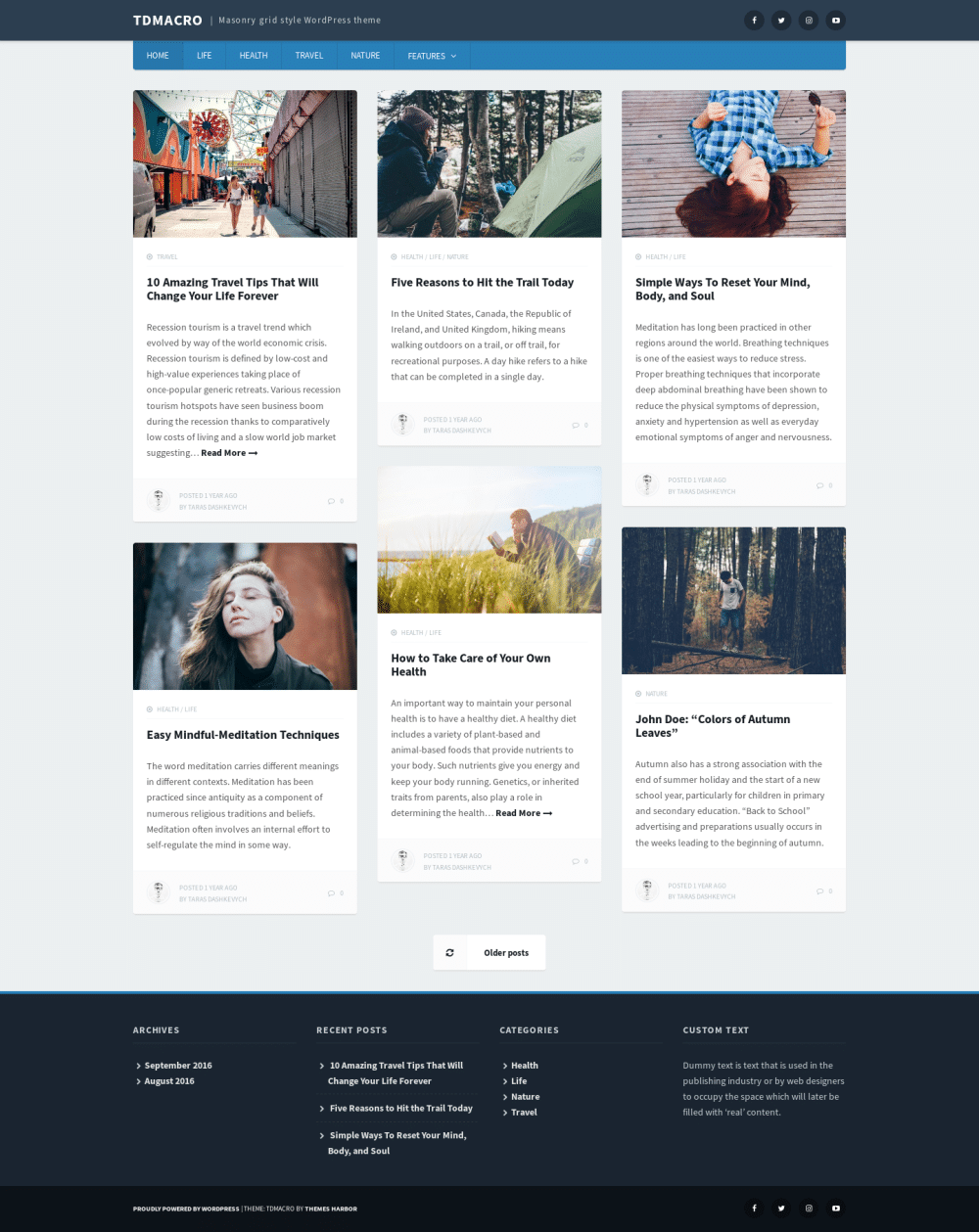 tdMacro - live preview