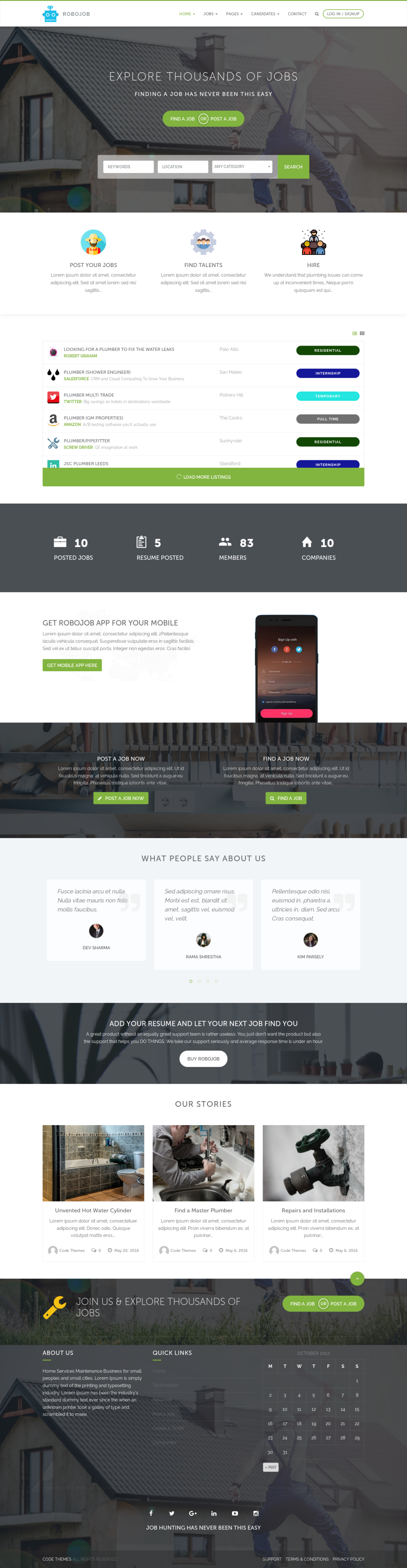 RoboJob Lite - live preview