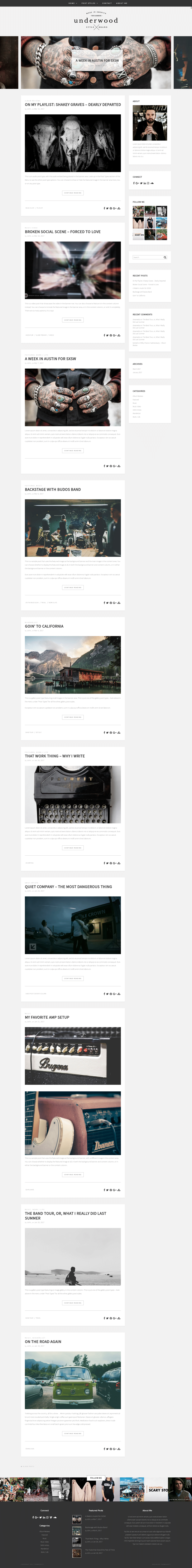 Underwood Lite - live preview