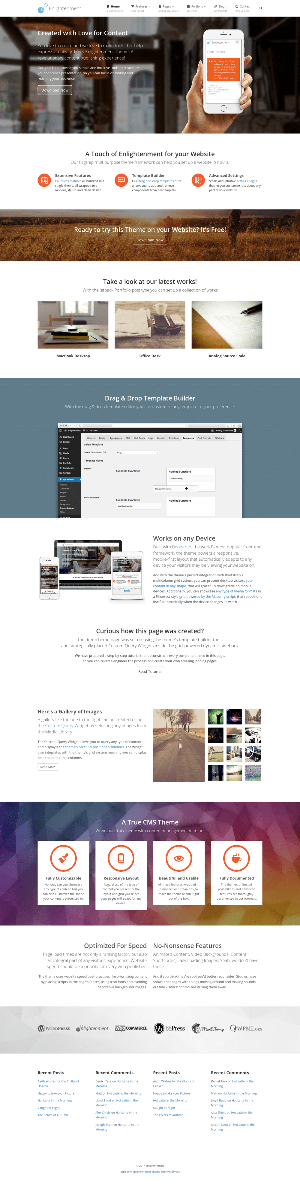 Enlightenment - live preview