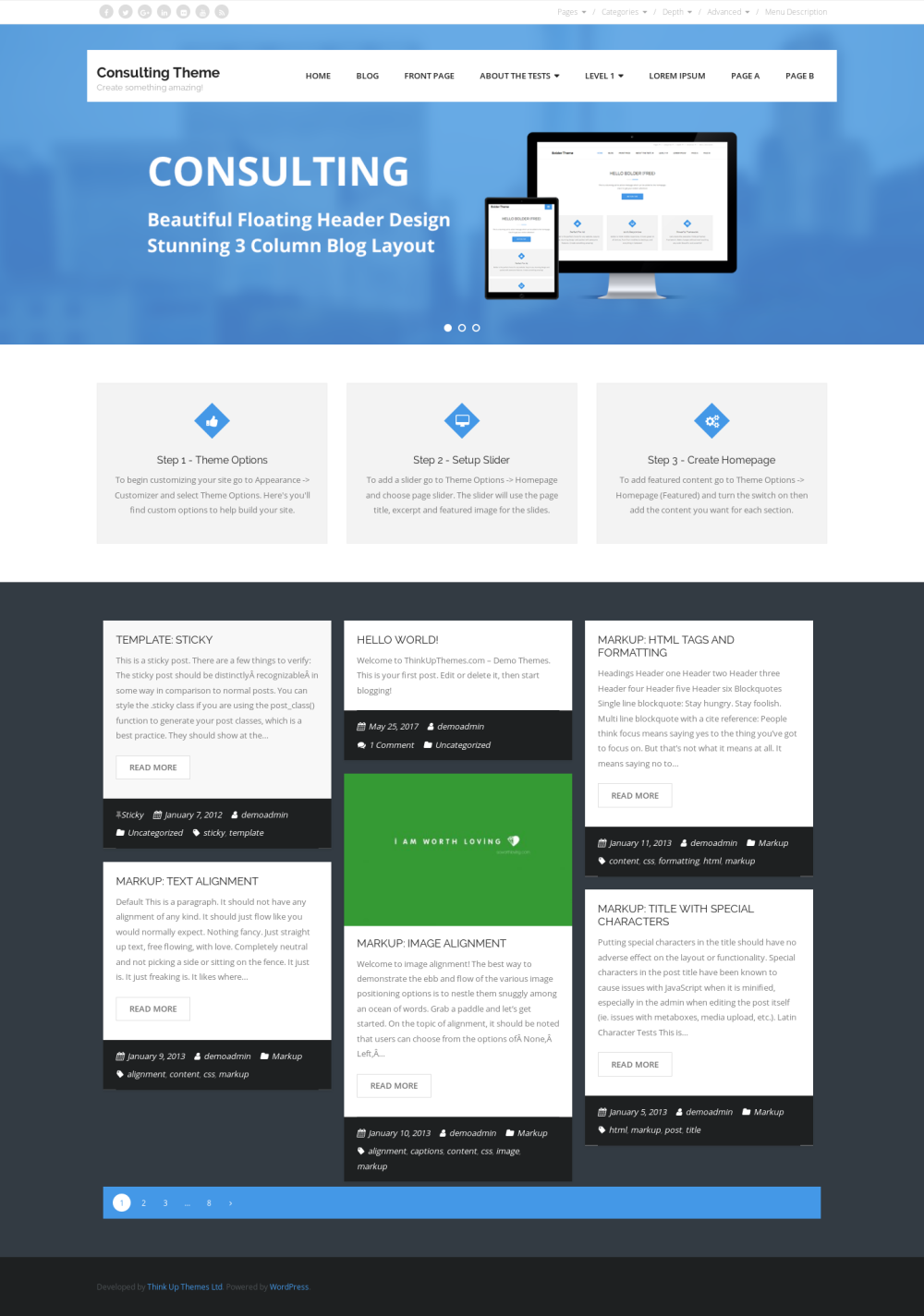 Consulting - live preview