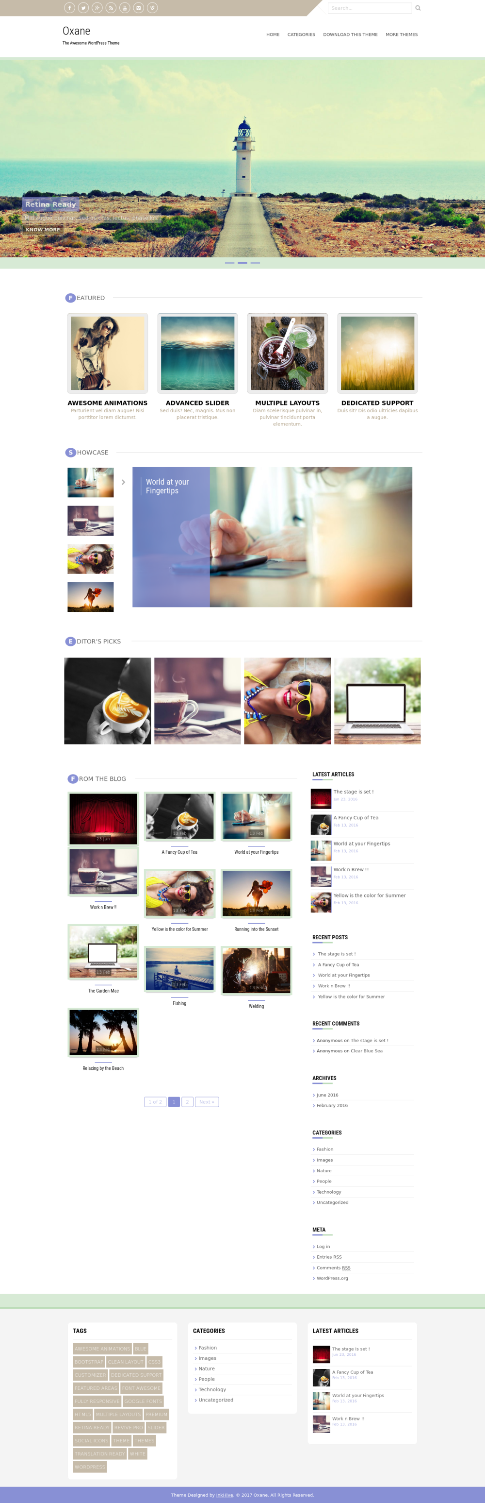 Oxane - live preview