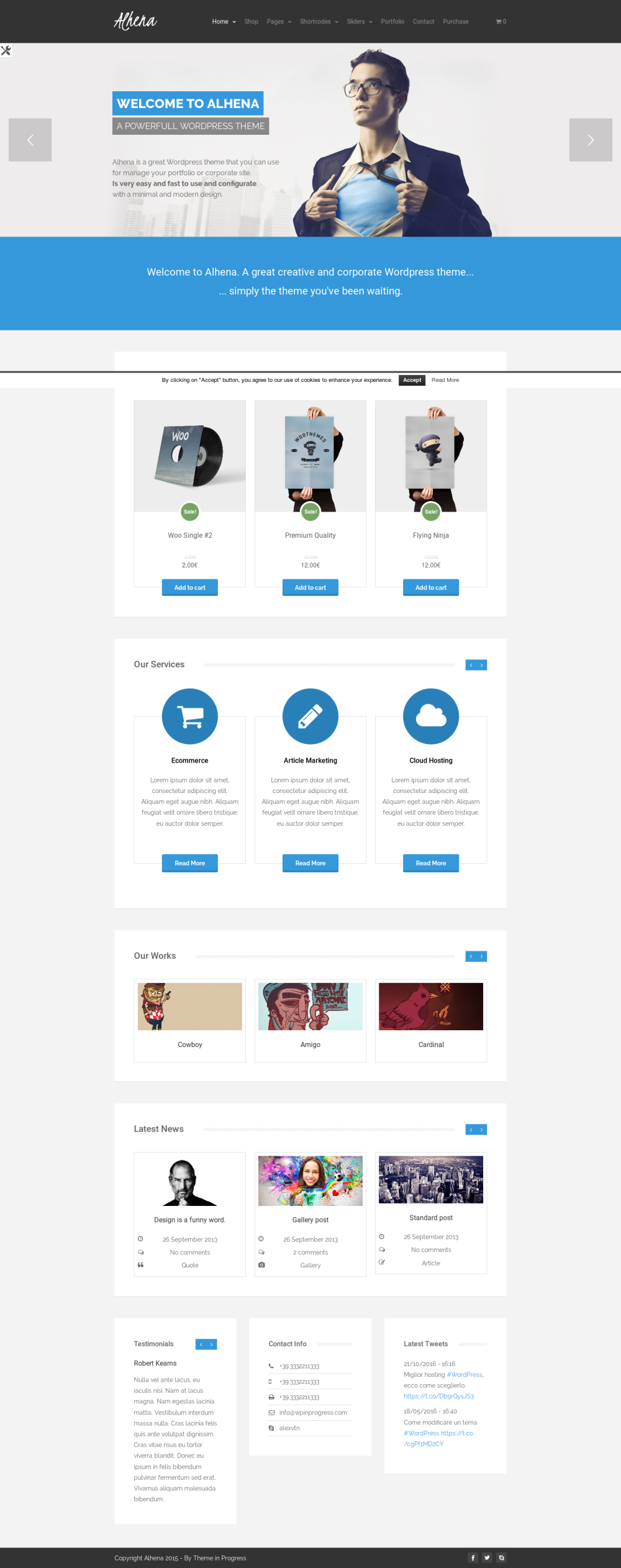 Alhena Lite - live preview