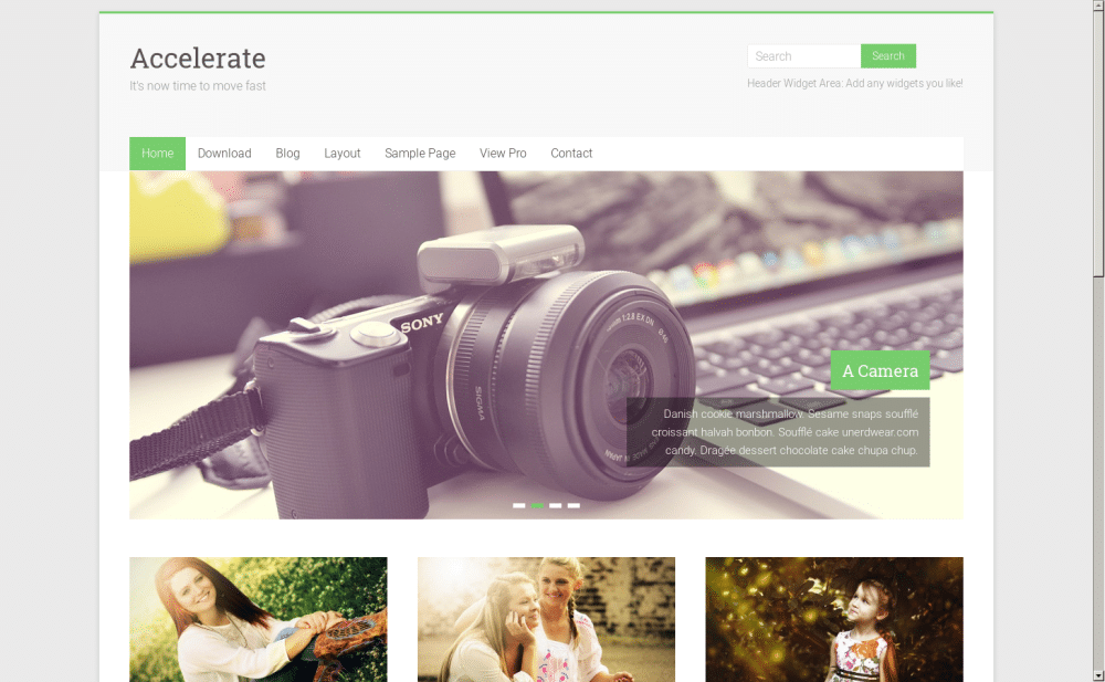 Accelerate - live preview
