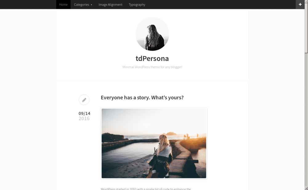 tdPersona - live preview