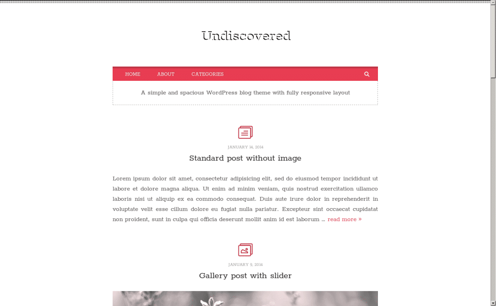 Undiscovered - live preview