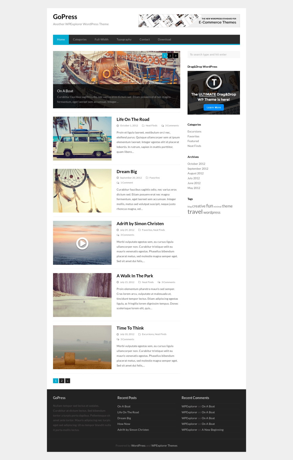 GoPress - live preview