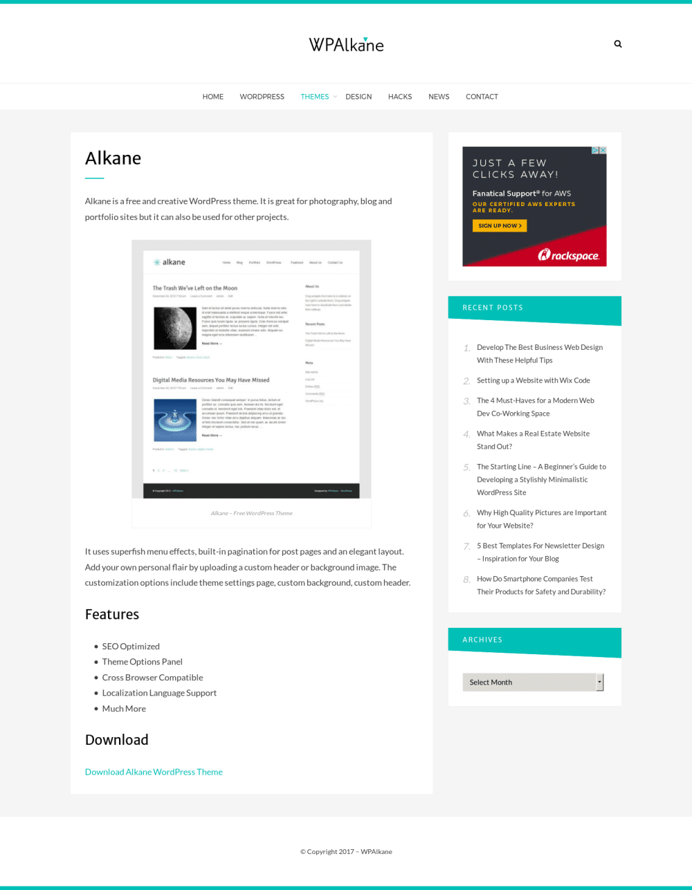 Alkane - live preview