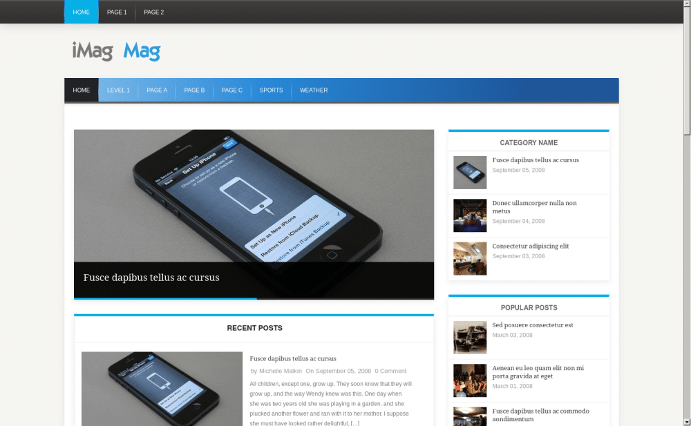 iMag Mag - live preview