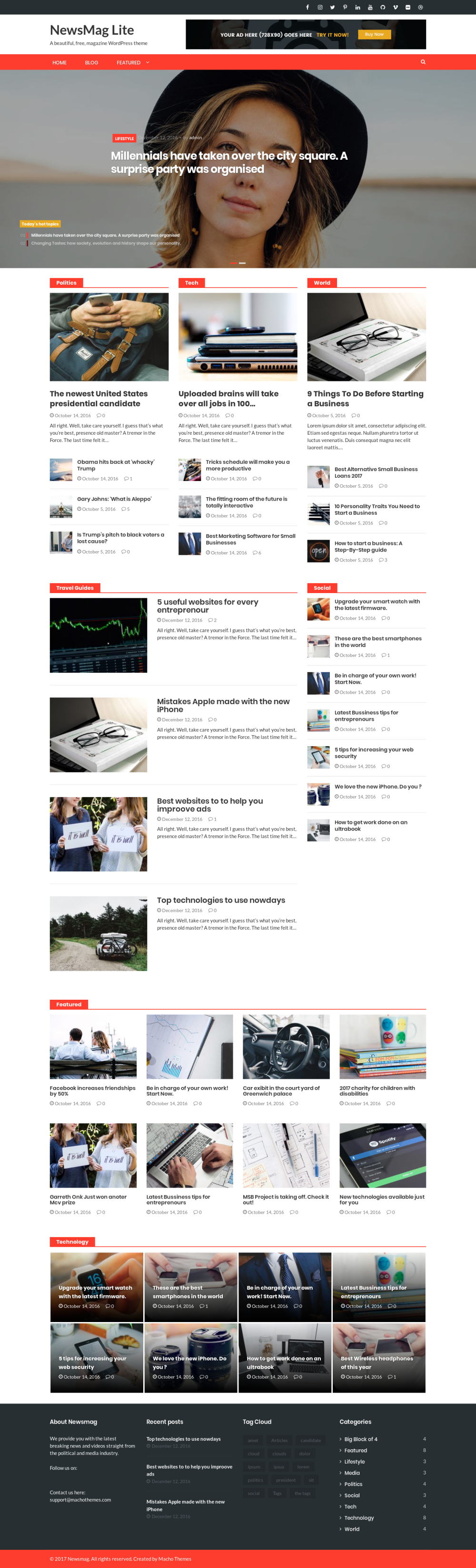 NewsMag - live preview