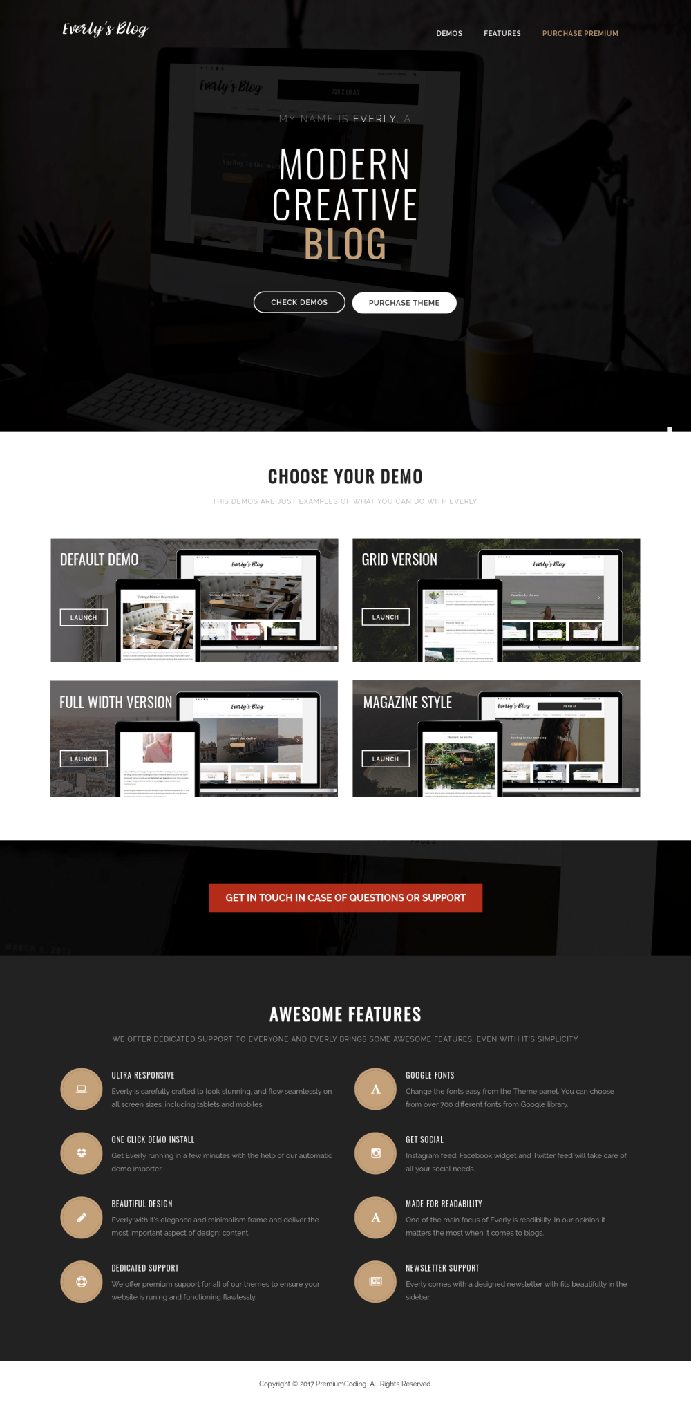 Everly Lite - live preview
