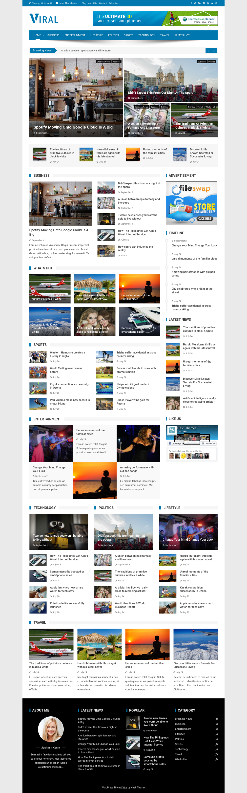 Viral - live preview
