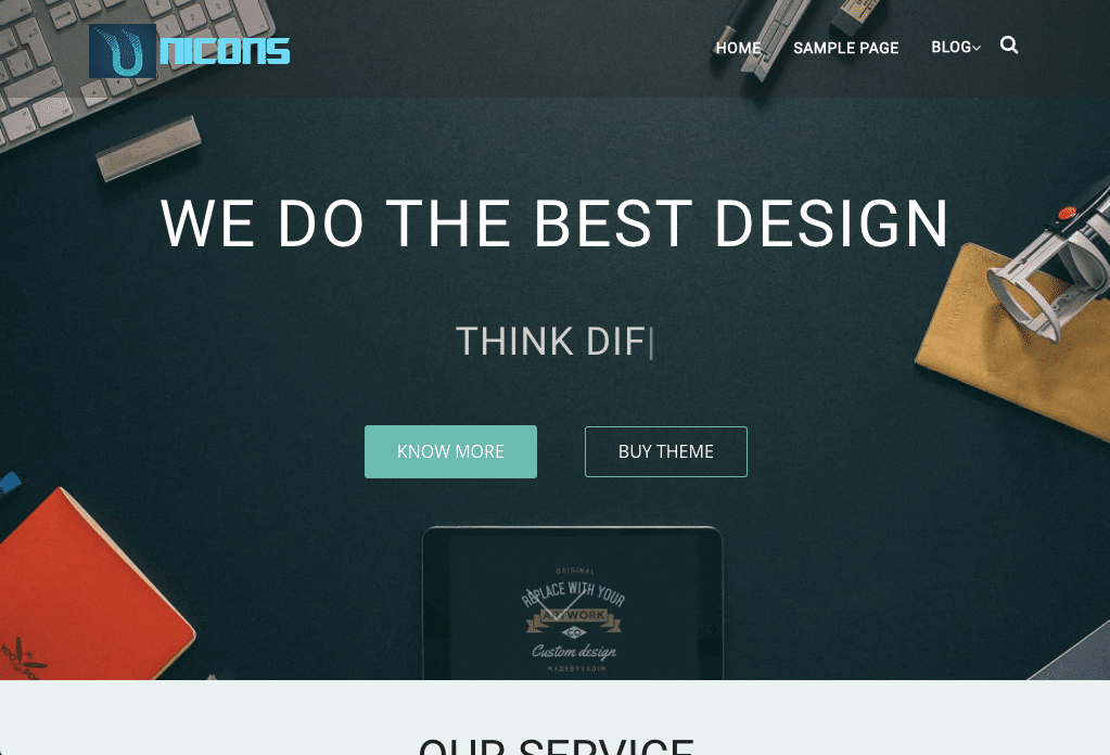 Unicons - live preview