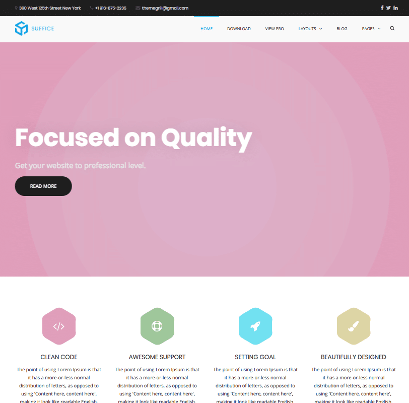 Suffice - live preview