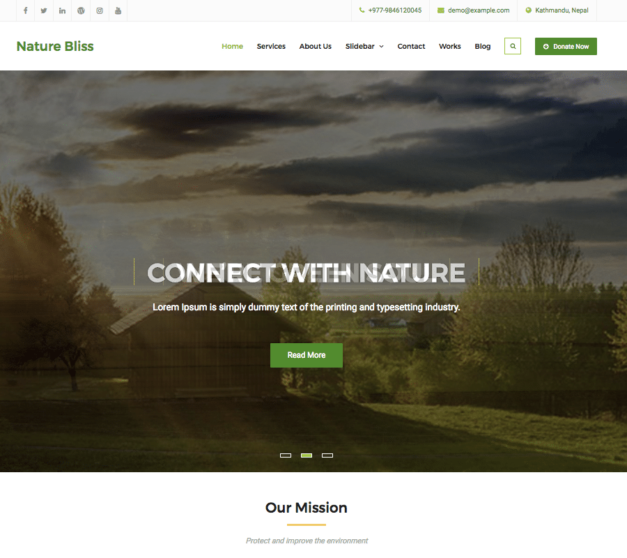 Nature Bliss - live preview