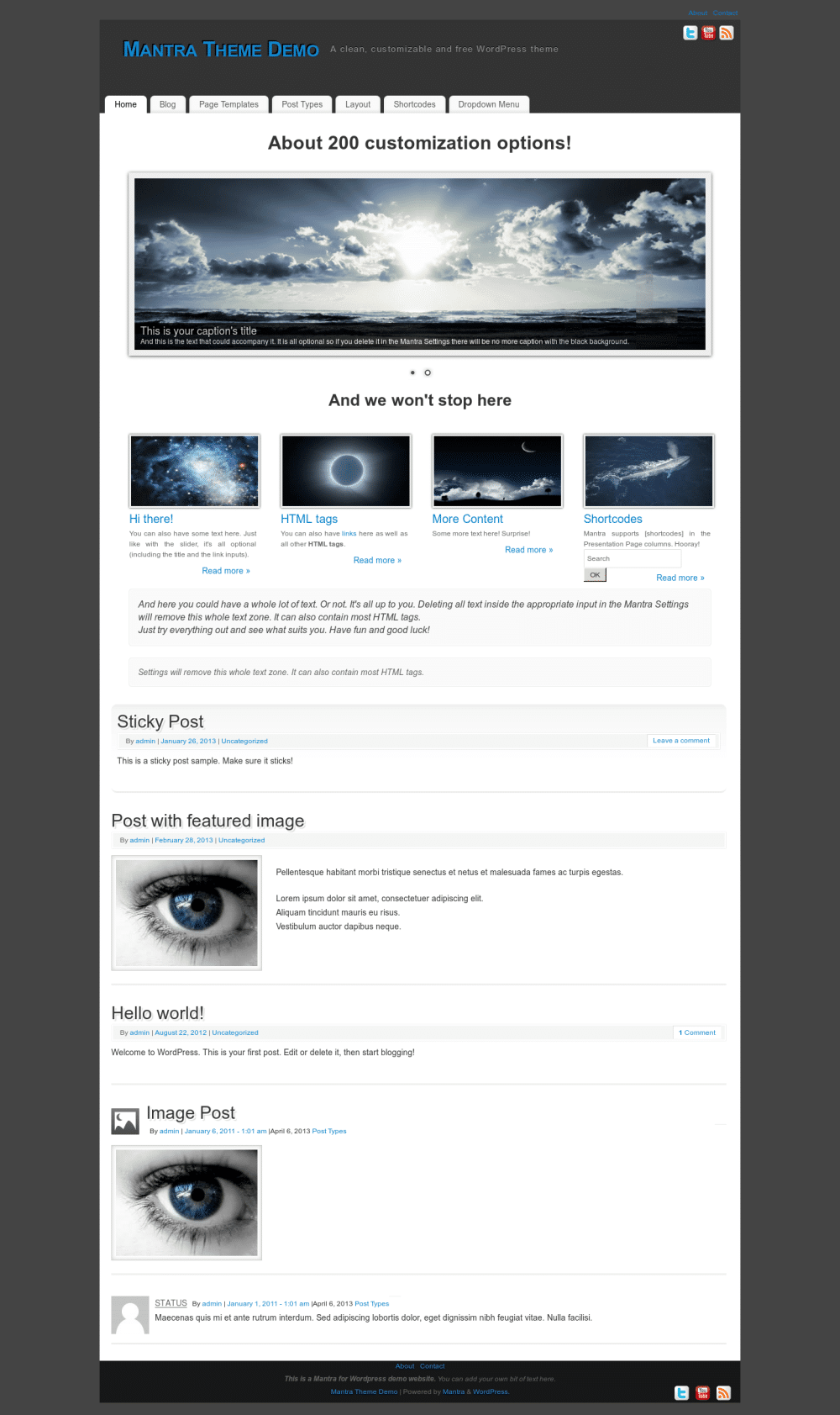 Mantra - live preview